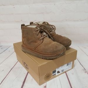 Youth UGG NEUMEL CHESTNUT BOOT 1001516T size 12